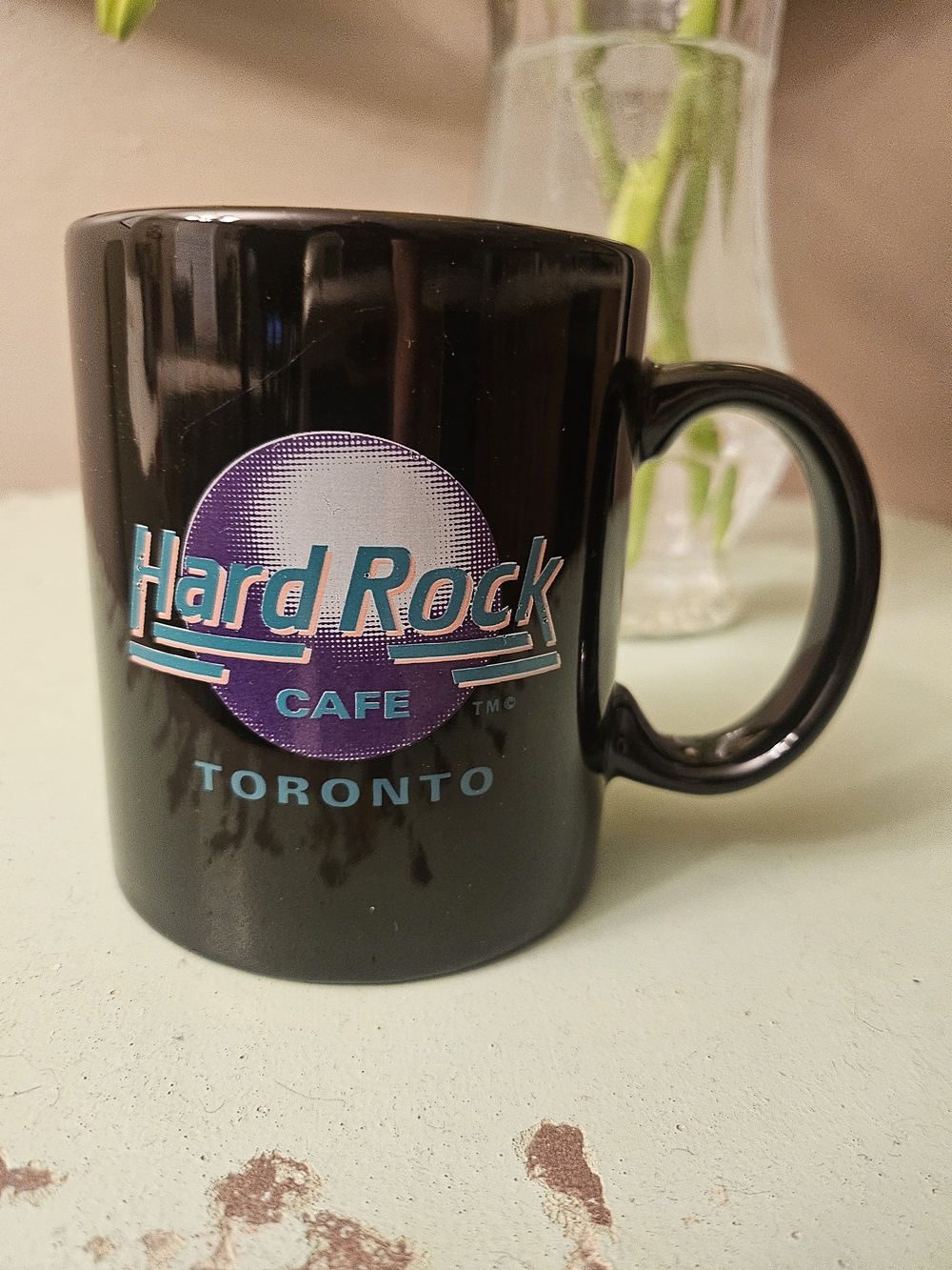 Hard Rock Cafe Toronto Black Mug - Purple Logo